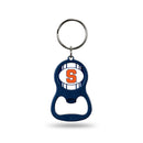 NCAA Syracuse Orange Metal Keychain - Beverage Bottle Opener With Key Ring - Pocket Size By Rico Industries