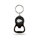 Kc Chiefs - Carbon Fiber Design - Colored Bottle Opener Keychain (Black)