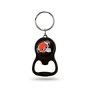 Cleveland Browns Team Color Bottle Opener Keychain - Black