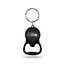 NFL Seattle Seahawks Metal Keychain - Beverage Bottle Opener With Key Ring - Pocket Size By Rico Industries