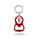 Stanford Colored Bottle Opener Keychain - Red