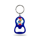 NCAA Kansas Jayhawks Metal Keychain - Beverage Bottle Opener With Key Ring - Pocket Size By Rico Industries