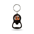 NFL Cincinnati Bengals Metal Keychain - Beverage Bottle Opener With Key Ring - Pocket Size By Rico Industries