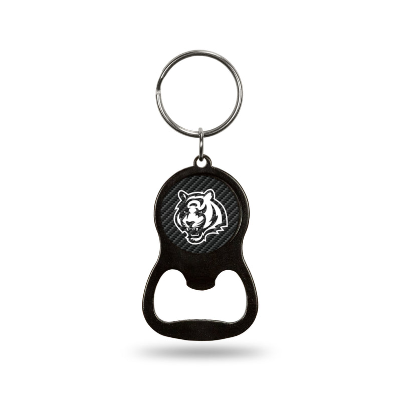 NFL Cincinnati Bengals Metal Keychain - Beverage Bottle Opener With Key Ring - Pocket Size By Rico Industries