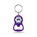 NCAA Central Arkansas Bears Metal Keychain - Beverage Bottle Opener With Key Ring - Pocket Size By Rico Industries