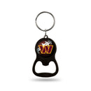 Washington Commanders Colored Bottle Opener Keychain - Black