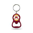 NCAA Minnesota Golden Gophers Metal Keychain - Beverage Bottle Opener With Key Ring - Pocket Size By Rico Industries