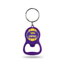 NCAA Wisconsin-Stevens Point Pointers Metal Keychain - Beverage Bottle Opener With Key Ring - Pocket Size By Rico Industries