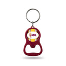 NCAA Arizona State Sun Devils Metal Keychain - Beverage Bottle Opener With Key Ring - Pocket Size By Rico Industries