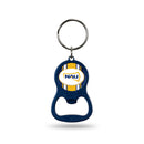 NCAA Northern Arizona Lumberjacks Metal Keychain - Beverage Bottle Opener With Key Ring - Pocket Size By Rico Industries