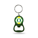 NCAA Oregon Ducks Metal Keychain - Beverage Bottle Opener With Key Ring - Pocket Size By Rico Industries