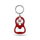 NCAA Utah Utes Metal Keychain - Beverage Bottle Opener With Key Ring - Pocket Size By Rico Industries