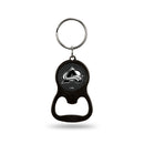 NHL Colorado Avalanche Metal Keychain - Beverage Bottle Opener With Key Ring - Pocket Size By Rico Industries