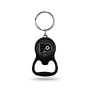 NHL Philadelphia Flyers Metal Keychain - Beverage Bottle Opener With Key Ring - Pocket Size By Rico Industries
