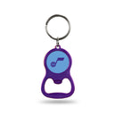Utah Jazz Colored Bottle Opener Keychain - Purple