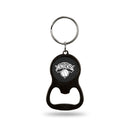 NBA New York Knicks Metal Keychain - Beverage Bottle Opener With Key Ring - Pocket Size By Rico Industries