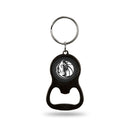 NBA Dallas Mavericks Metal Keychain - Beverage Bottle Opener With Key Ring - Pocket Size By Rico Industries