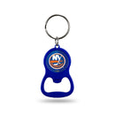 NHL New York Islanders Metal Keychain - Beverage Bottle Opener With Key Ring - Pocket Size By Rico Industries