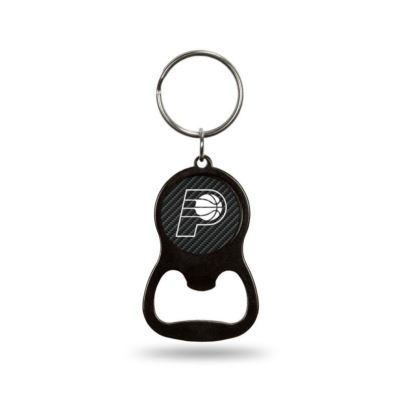 NBA Indiana Pacers Metal Keychain - Beverage Bottle Opener With Key Ring - Pocket Size By Rico Industries