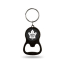 NHL Toronto Maple Leafs Metal Keychain - Beverage Bottle Opener With Key Ring - Pocket Size By Rico Industries