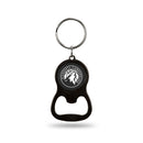NBA Minnesota Timberwolves Metal Keychain - Beverage Bottle Opener With Key Ring - Pocket Size By Rico Industries
