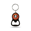 Anaheim Ducks Team Color Bottle Opener Keychain - Black