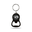 NHL Nashville Predators Metal Keychain - Beverage Bottle Opener With Key Ring - Pocket Size By Rico Industries