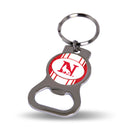 NCAA Newberry   Wolves Metal Keychain - Beverage Bottle Opener With Key Ring - Pocket Size By Rico Industries
