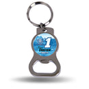 Ross Chastain No. 1 Silver Bottle Opener Keychain