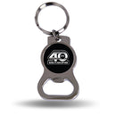 RFK Racing 40 Seasons Bottle Opener Keychain