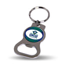 NCAA N.Carolina-Wilmington Seahawks Metal Keychain - Beverage Bottle Opener With Key Ring - Pocket Size By Rico Industries