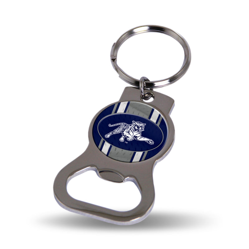 NCAA Jackson State Tigers Metal Keychain - Beverage Bottle Opener With Key Ring - Pocket Size By Rico Industries