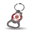NCAA Louisiana-Lafayette Ragin Cajuns Metal Keychain - Beverage Bottle Opener With Key Ring - Pocket Size By Rico Industries