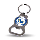 NCAA Pitt Panthers Metal Keychain - Beverage Bottle Opener With Key Ring - Pocket Size By Rico Industries