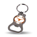 NCAA Texas Longhorns Metal Keychain - Beverage Bottle Opener With Key Ring - Pocket Size By Rico Industries