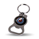 NFL Indianapolis Colts Metal Keychain - Beverage Bottle Opener With Key Ring - Pocket Size By Rico Industries