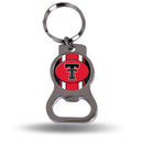 Texas Tech Red Raiders Primary Team Logo Bottle Opener Keychain