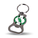 NCAA North Texas Mean Green Metal Keychain - Beverage Bottle Opener With Key Ring - Pocket Size By Rico Industries