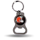 Cleveland Browns Bottle Opener Keychain - Silver