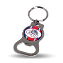 NCAA Gonzaga Bulldogs Metal Keychain - Beverage Bottle Opener With Key Ring - Pocket Size By Rico Industries