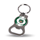 NCAA Ohio Bobcats Metal Keychain - Beverage Bottle Opener With Key Ring - Pocket Size By Rico Industries