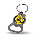 NCAA Wichita State Shockers Metal Keychain - Beverage Bottle Opener With Key Ring - Pocket Size By Rico Industries