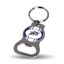 NCAA Naval Academy Midshipmen Metal Keychain - Beverage Bottle Opener With Key Ring - Pocket Size By Rico Industries
