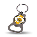 NCAA Arkansas-Pine Bluff Golden Lions Metal Keychain - Beverage Bottle Opener With Key Ring - Pocket Size By Rico Industries