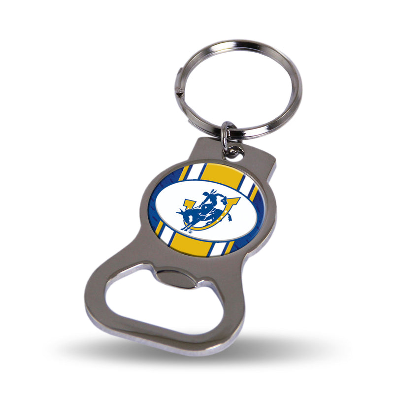NCAA Southern Arkansas Muleriders Metal Keychain - Beverage Bottle Opener With Key Ring - Pocket Size By Rico Industries