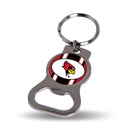 NCAA Illinois State Redbirds Metal Keychain - Beverage Bottle Opener With Key Ring - Pocket Size By Rico Industries