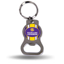 Western Illinois Bottle Opener Keychain