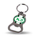 NCAA North Dakota Fighting Hawks Metal Keychain - Beverage Bottle Opener With Key Ring - Pocket Size By Rico Industries