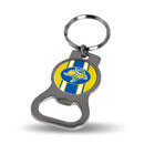 NCAA South Dakota State Jackrabbits Metal Keychain - Beverage Bottle Opener With Key Ring - Pocket Size By Rico Industries