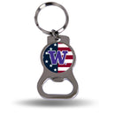 Washington Huskies USA Bottle Opener Keychain